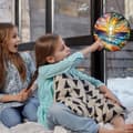 Pikkukuva 4 / 8: OBOSOE aurinkokeräinikkuna 20cm – riippuva ranta auringonlasku aurinkoa heijastava mosaiikkilasikoriste kotiin ja puutarhaan
