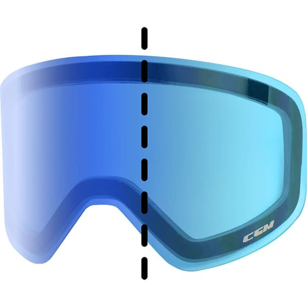 Cgm Objektiv 781a Mag Blå Photocromatica Iridium Plus Navy/CAT1-CAT3