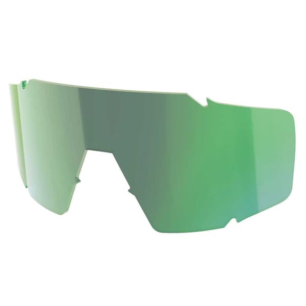 Scott Udskiftningslinser Shield Team Transparent Green Chrome/CAT3