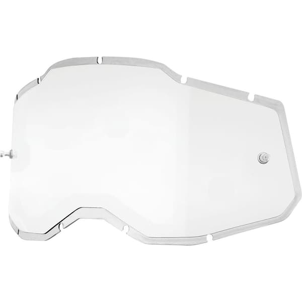 100percent Udskiftningslinser Accuri 2/racecraft 2/strata 2 Transparent