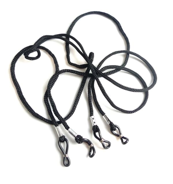 Senilsnöre Svart 2-pack