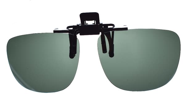 Clip-on solbriller