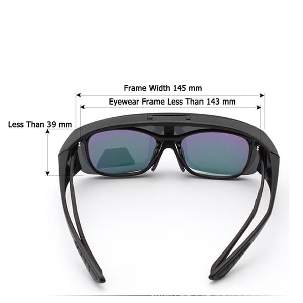 Solglas�gon Polariserad �verdrag f�r Glas�gon