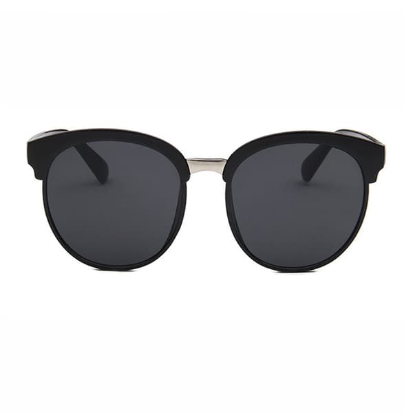 Big Black Retro solbriller sort