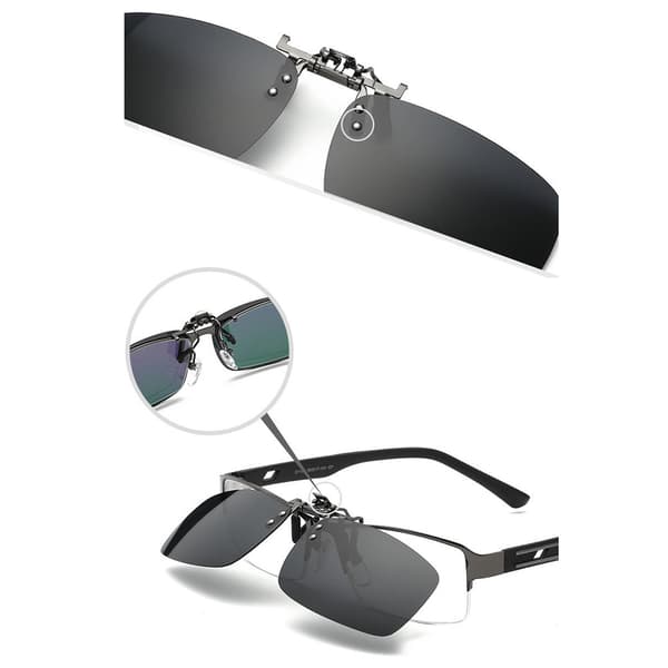 Polarized Exklusiva Solglasögons Överdrag