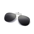 Miniatyrbillede 1 af 3: Clip-on-solbriller med UV400-beskyttelse og sort glas