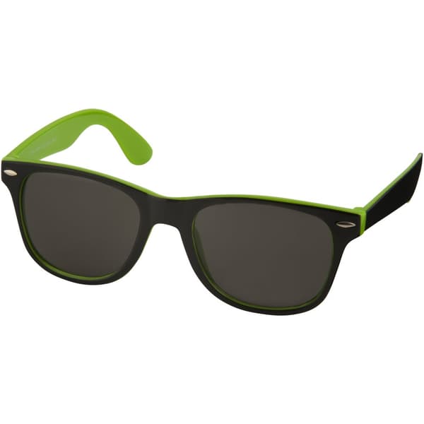 Bullet Sun Ray Sunglasses - Black With Colour Pop (Pack of 2)