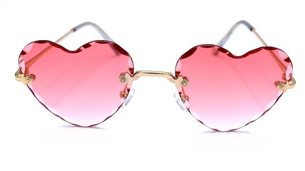 Heart Ice Solbriller Rosa
