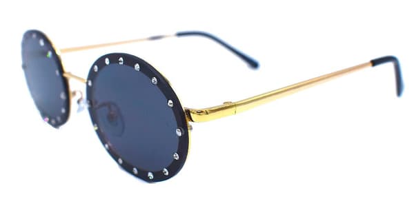 ICE EDITION Solbriller - sort / guld