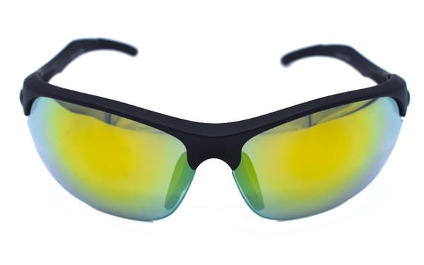 Fanom Sport Solbriller - Svart/Gul