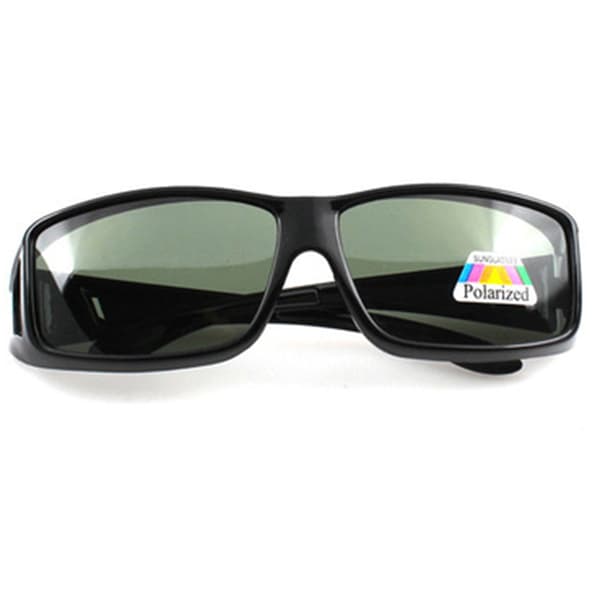 Solglas�gon Polarized �verdrag f�r vanliga Glas�gon