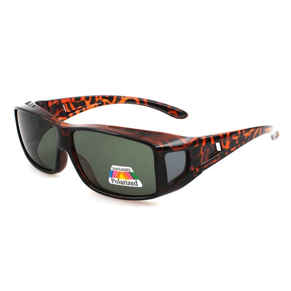 Solglas�gon Polarized �verdrag f�r vanliga Glas�gon