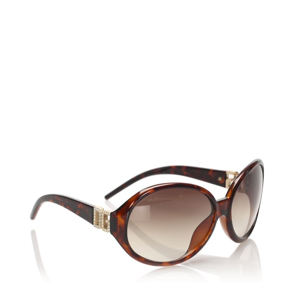 Dolce&Gabbana Round Tinted Sunglasses Brown