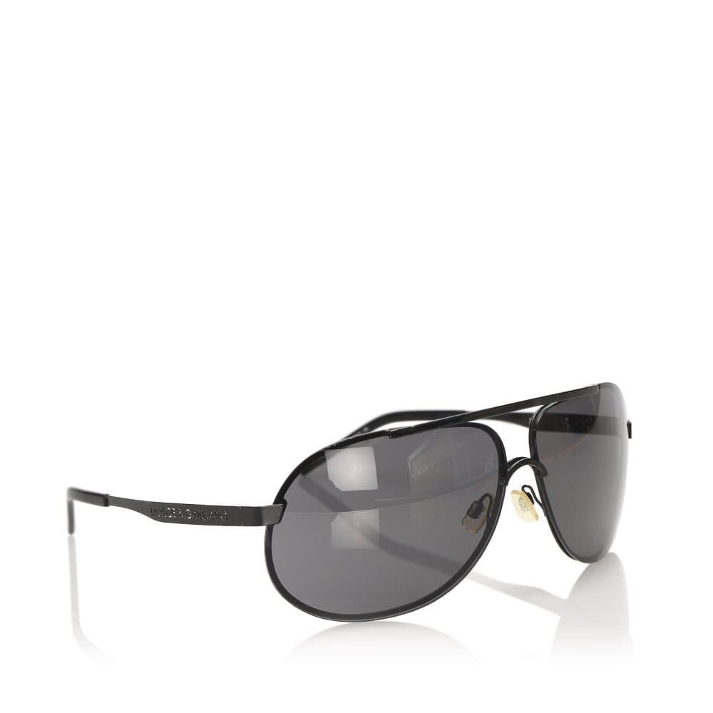 Dolce&Gabbana Round Tinted Sunglasses Black