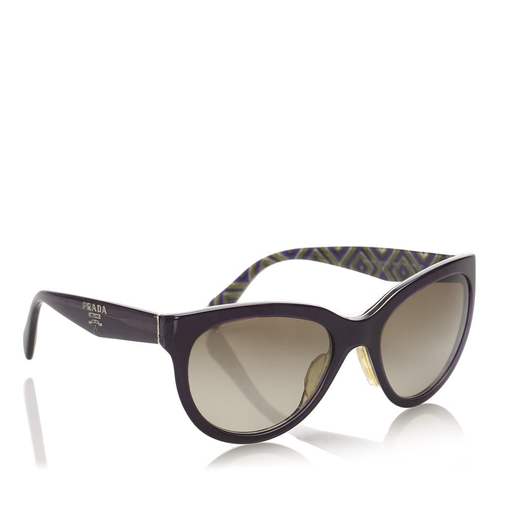 Prada Round Tinted Sunglasses Black