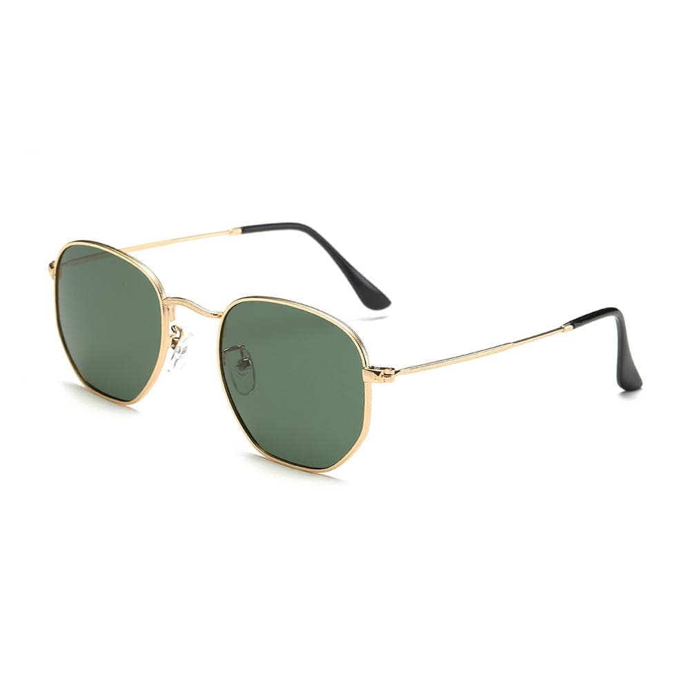 Polariserade Square Shades | Geometriska | Retro | Guldram /