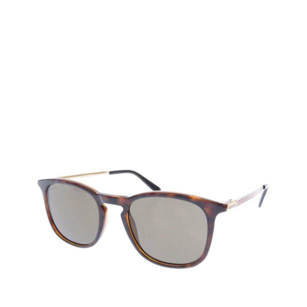 Gucci Square Tinted Sunglasses Brown