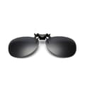 Pikkukuva 1 / 3: Clip-on aviator-aurinkolasit, joissa on musta linssi ja UV400-suojaus