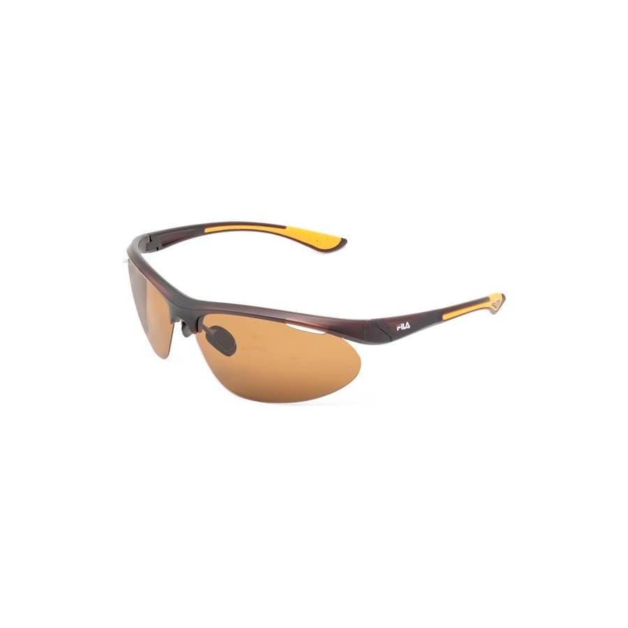 Unisexsolglasögon Fila SF228-99PMBRN Brun
