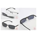 Miniatyrbillede 3 af 3: Clip-on solbriller sort 32x52mm