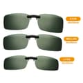 Miniatyrbillede 2 af 3: Clip-on solbriller sort 32x52mm