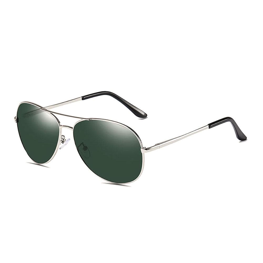Polariserade Pilot Solglasögon | Pilot | Silver Ram /