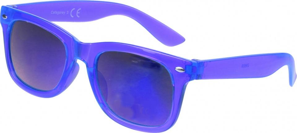 solglasögon med förvaringsskydd UV 400 junior gul/blå