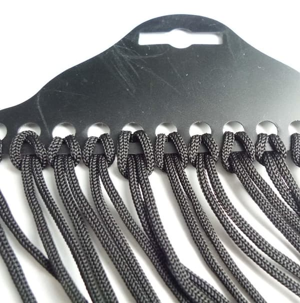 Senilsnöre Svart 12-pack