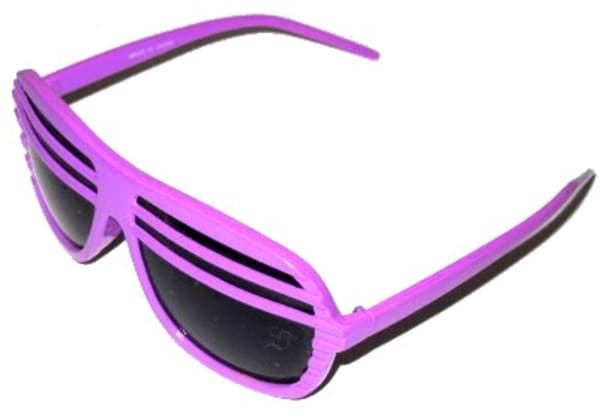 Shutter Shades Glas - lilla