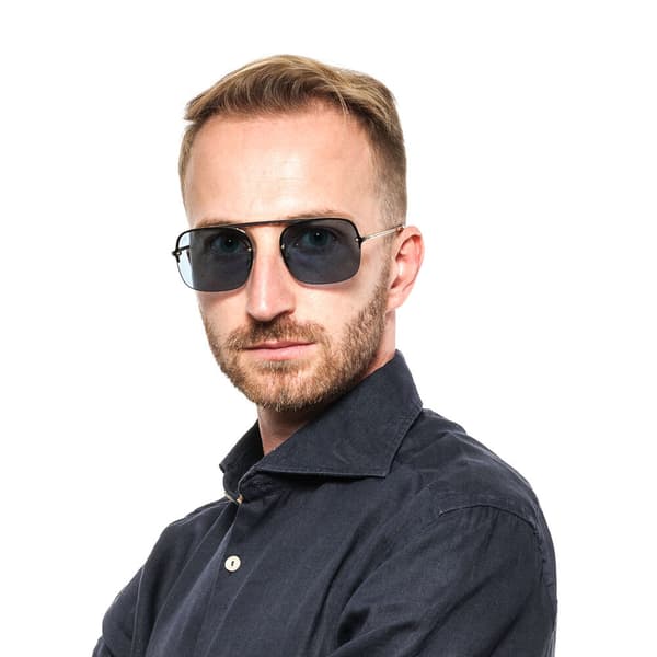 Solbriller for Menn Web Eyewear WE0275-5732V Gyllen ø 57 mm