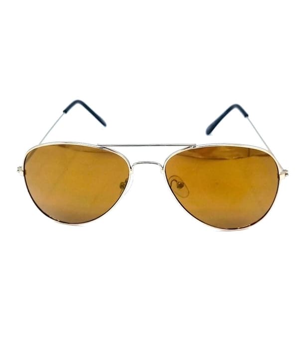 Pilot solbriller Stål - Brune glas