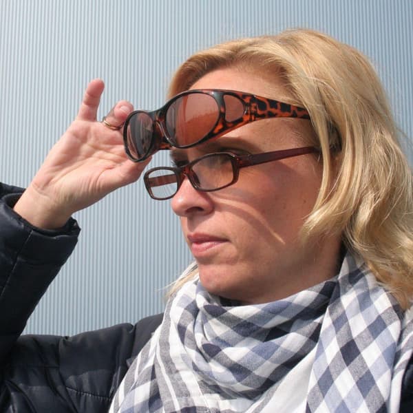 Polariserede Solbriller med UV-beskyttelse-Passer over brillerne