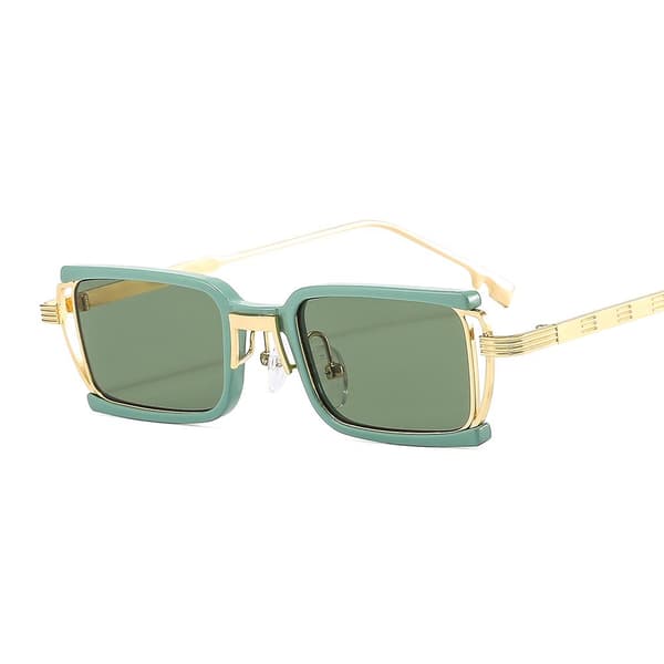 Exclusive sunglasses pastel green pink unique details OMG