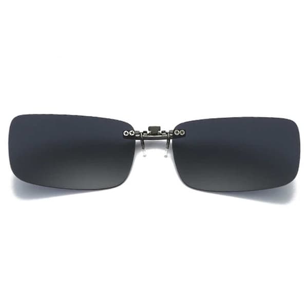 Clip-on Solglasögon Metall Svart 37x59mm