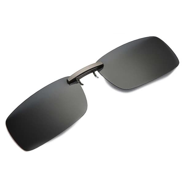 Clip-on Solglasögon Metall Svart 37x59mm