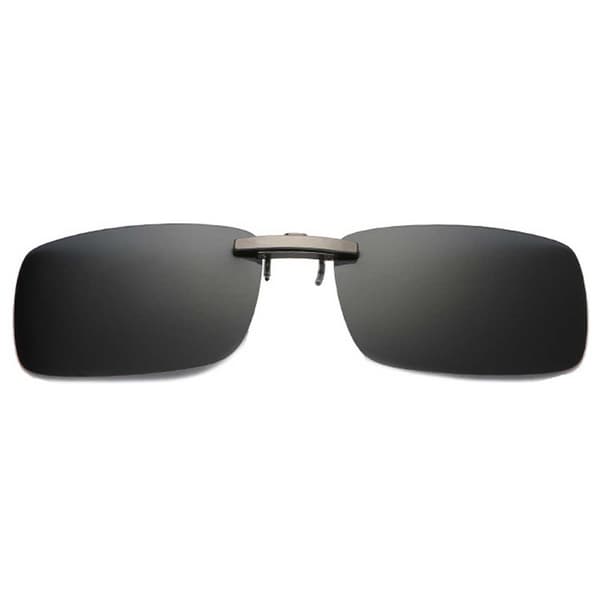 Clip-on Solglasögon Metall Svart 37x59mm