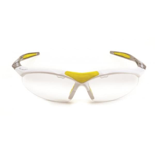 Karakal Unisex Pro 3000 sportglasögon för vuxna White/Yellow One Size