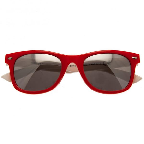 Wales RU Childrens/Kids Retro Sunglasses Red/White One Size
