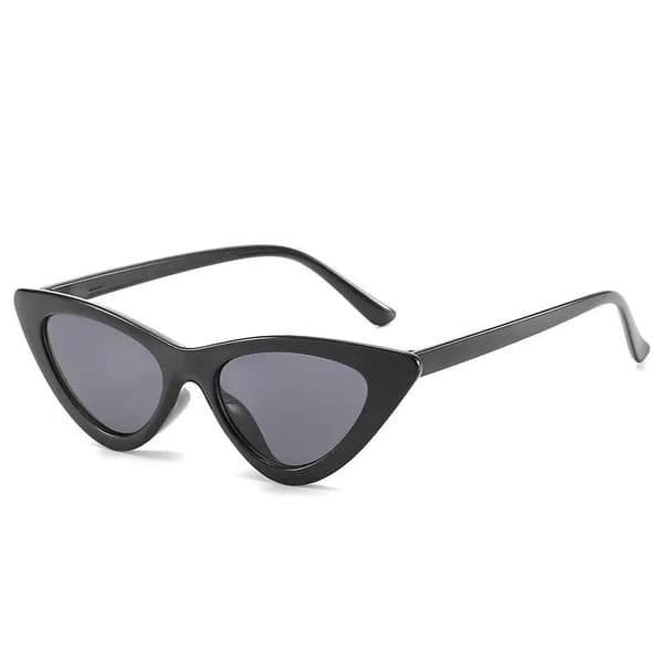 Svarta cat-eye solglasögon vintage retro standard prisvärd
