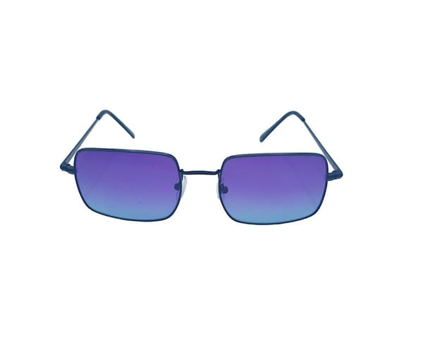 Rectangular Retro solglasögon - Purple