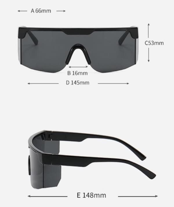 Solara Shades Square solbriller