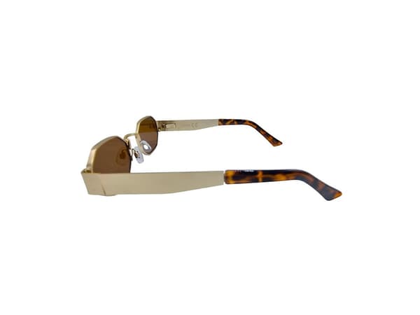 ShadeX solbriller - Silver/Brown