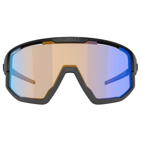 Bliz Aurinkolasit Fusion Nano Optics Nordic Light Musta Coral - Amber With Blue Multicoating/CAT1