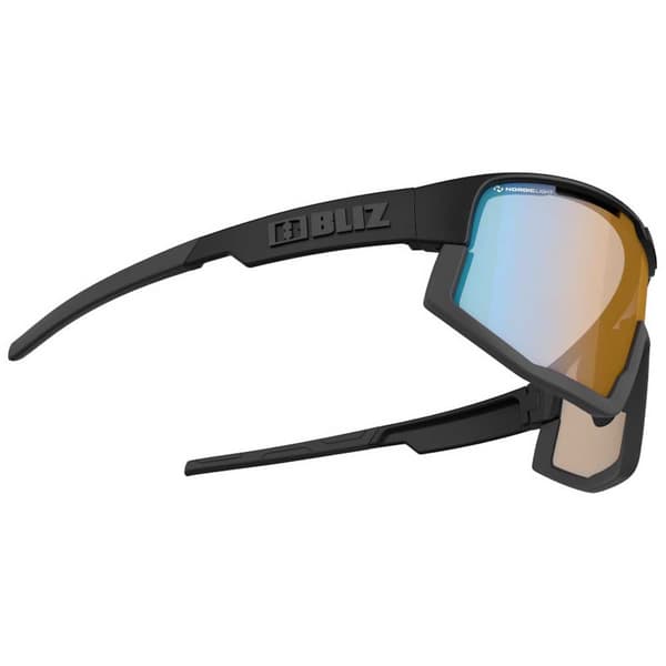 Bliz Aurinkolasit Fusion Nano Optics Nordic Light Musta Coral - Amber With Blue Multicoating/CAT1