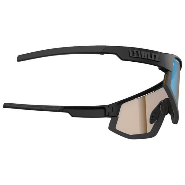 Bliz Aurinkolasit Fusion Nano Optics Nordic Light Musta Coral - Amber With Blue Multicoating/CAT1
