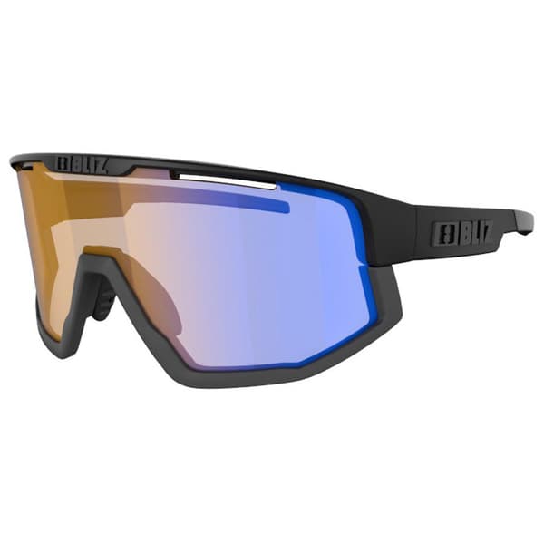 Bliz Aurinkolasit Fusion Nano Optics Nordic Light Musta Coral - Amber With Blue Multicoating/CAT1
