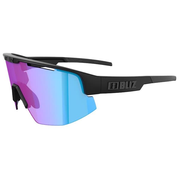 Bliz Solglasögon Matrix S Nano Optics Nordic Light Svart Coral - Amber With Blue Multicoating/CAT1