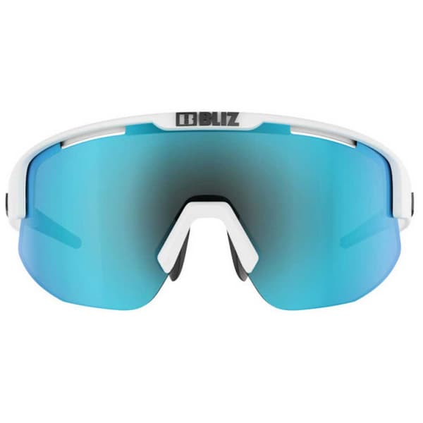 Bliz Solglasögon Matrix S Vit Smoke With Blue Multi/CAT3