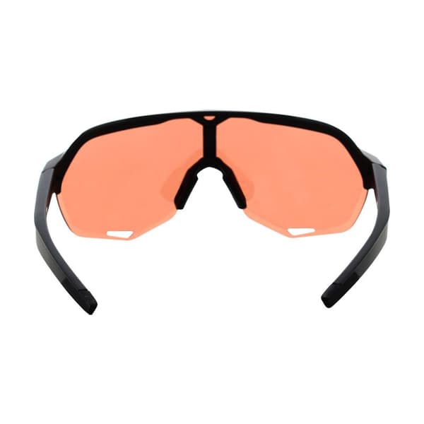 100percent Solbriller S2 Sort Hiper Crimson Silver Mirror/CAT3