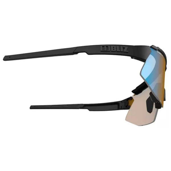 Bliz Solglasögon Breeze Nano Optics Nordic Light Svart Coral - Orange With Blue Multicoating/CAT1 + Brown With Silver Mirror/CAT3